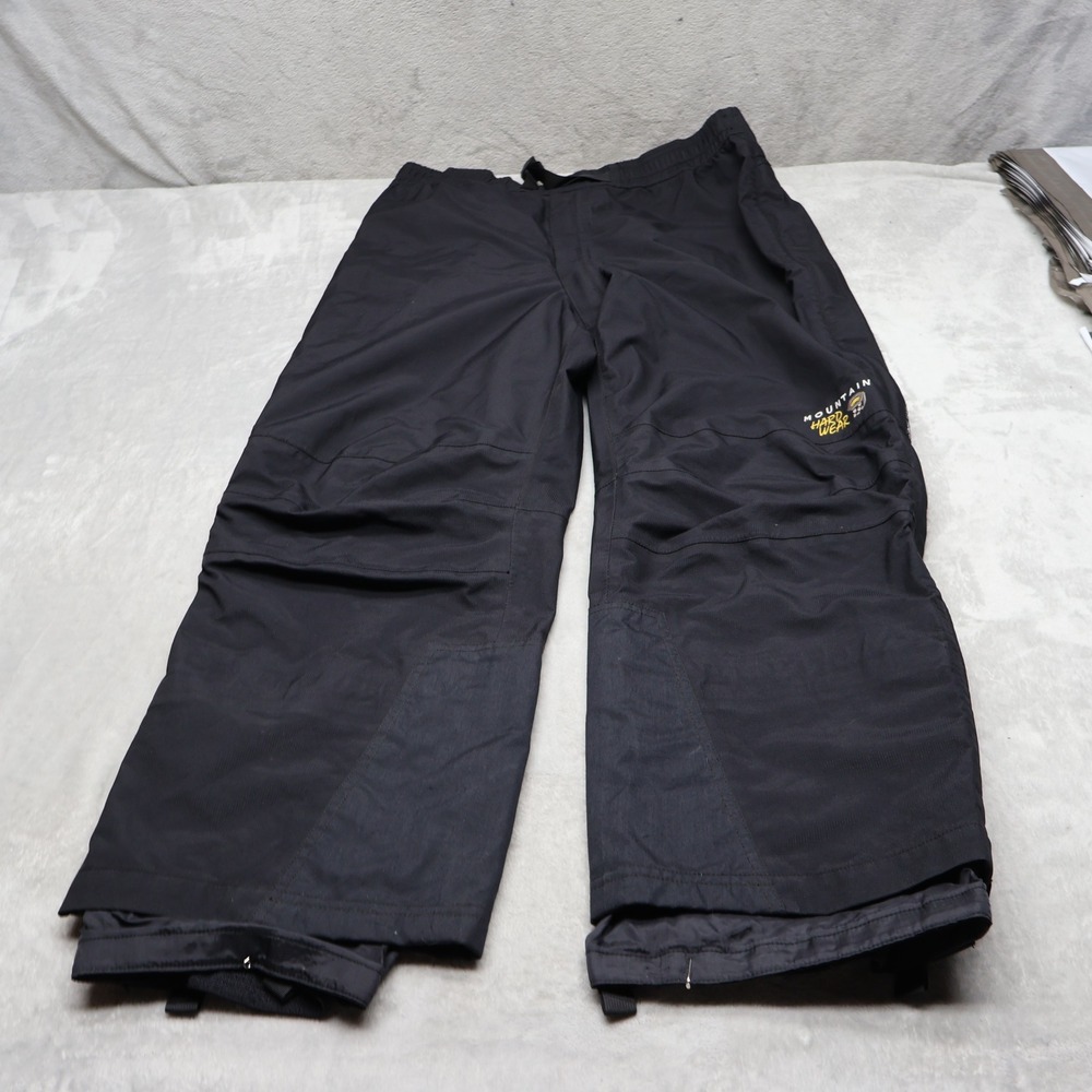 Mountain Hardwear Snow Pants Mens XL Black Gore-Tex Waterproof Ski 32x29 VTG